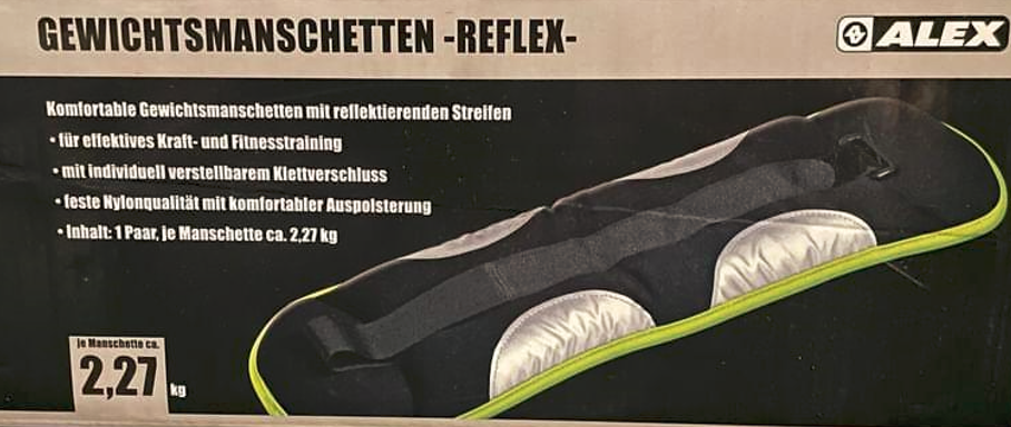 GEWICHTEMANCHETTEN-REFLEX 2,27KG