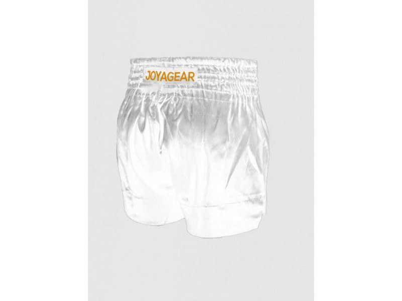 JGXENFUSION INFLICT MUAY THAI SHORT – WHITE/GOLD
