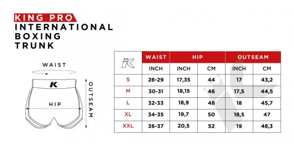 King Pro Boxing Shorts KPB/Boxing Trunk 1