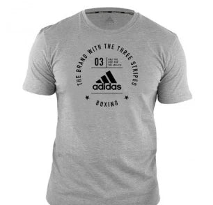 adidas Community T-Shirt Boxing Grey/Black kids