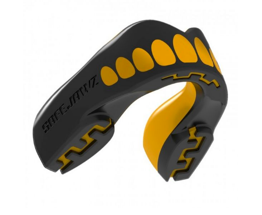 SAFEJAWZ Mundschutz Black/Gold