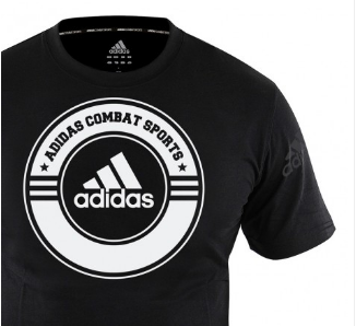 adidas T-Shirt Combat Sports black/white