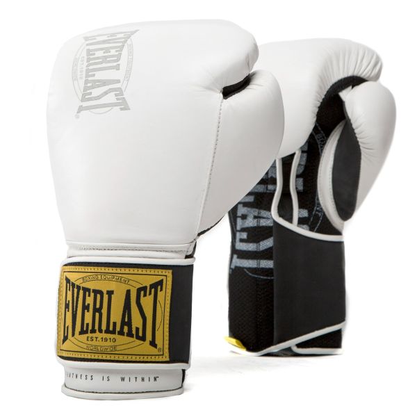 Everlast 1910 Classic Training Glove, White