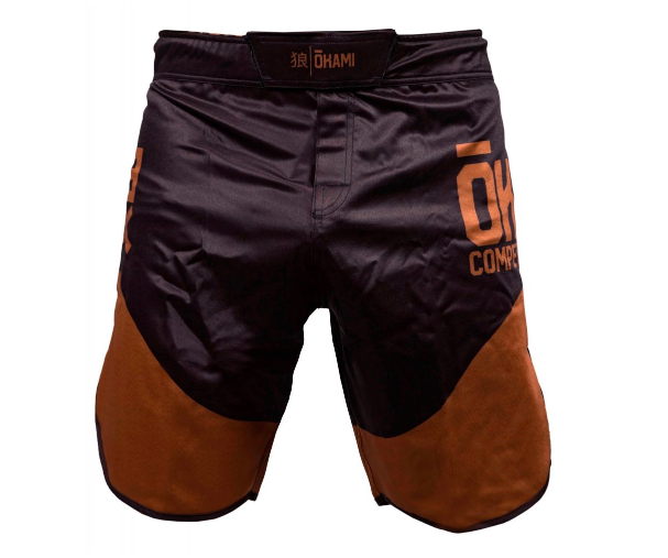 OKAMI Fight Shorts Competition Team Brown