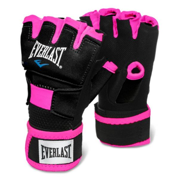 Everlast Evergel Handwraps, Black/pink