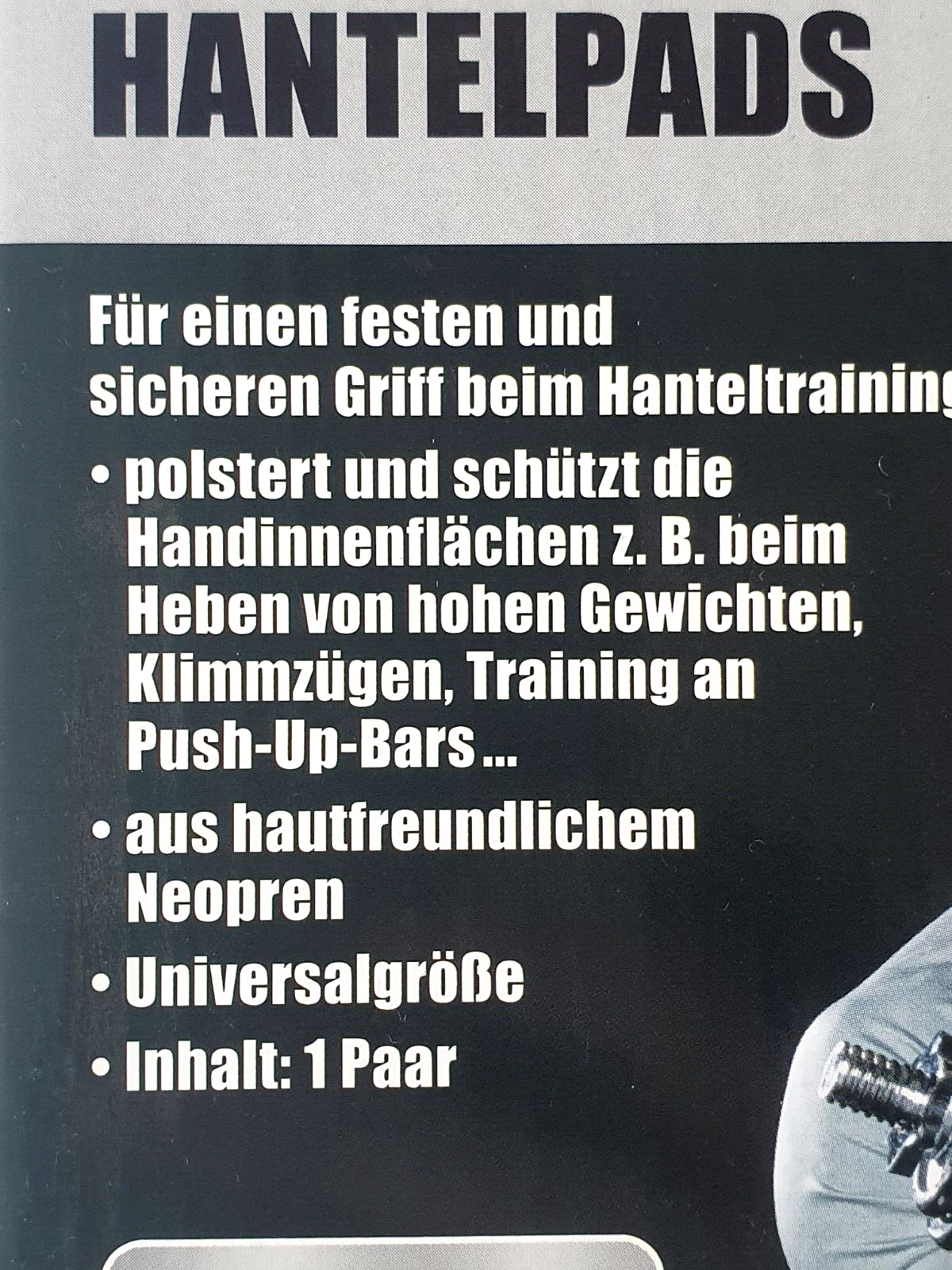 Hantelpads onesize