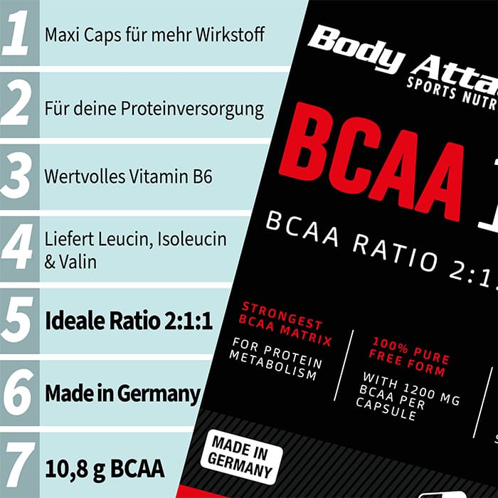 BCAA 10800 (300 Caps)
