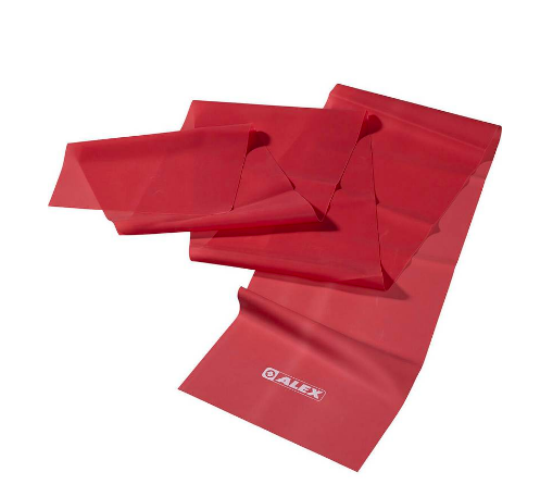 LATEX GYM-BAND ZUGSTÄRKE:MITTEL (ROT)