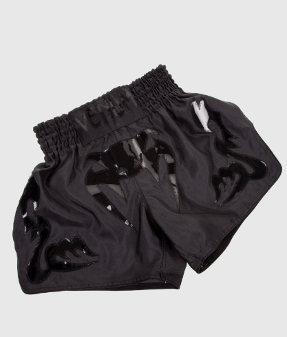 Venum Bangkok Inferno Muay Thai Shorts - Matt/Schwarz