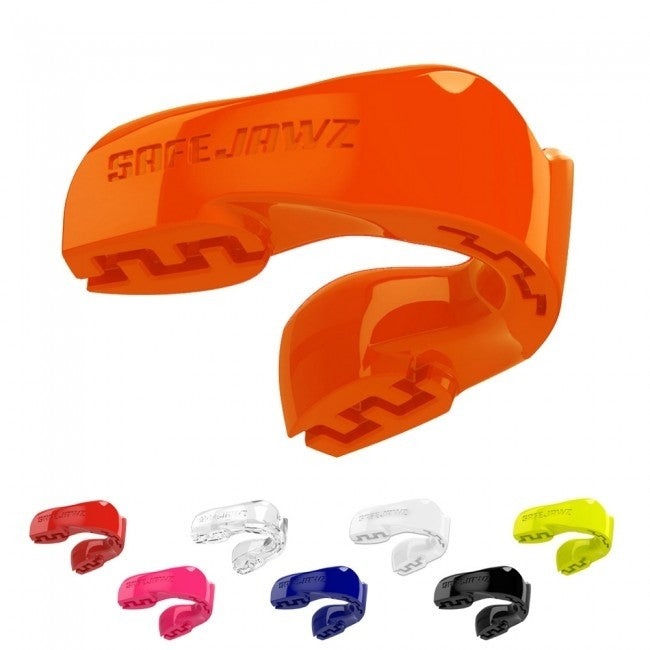 Safejawz Mundschutz Intro-Series Neon-Orange Senior