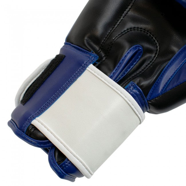 Super Pro Combat Gear (Kick)Boxhandschuhe Rebel blue/black/white