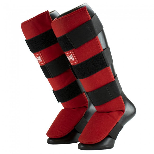 SUPER PRO COMBAT GEAR SCHIENBEINSCHÜTZER SAVIOR RED/WHITE