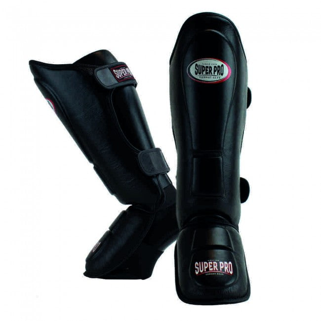 Super Pro Combat Gear Thai-Pro Shin Guard black