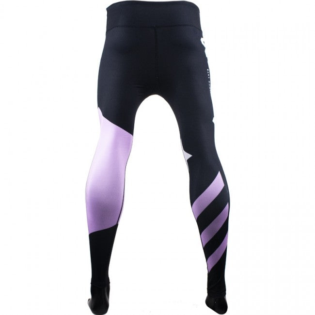 Super Pro Leggings Women No Mercy white/purple/silver