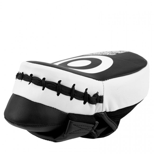 SUPER PRO COMBAT GEAR LEATHER FOCUS PADS PATTAYA MADE IN THAILAND BLACK (PAIR)