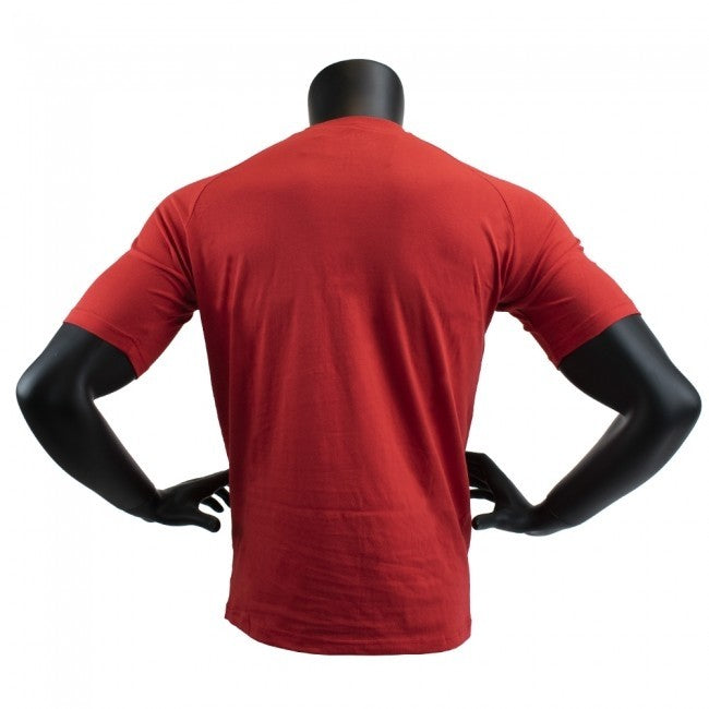 Super Pro T-Shirt S.P. Logo Rot/Weiß