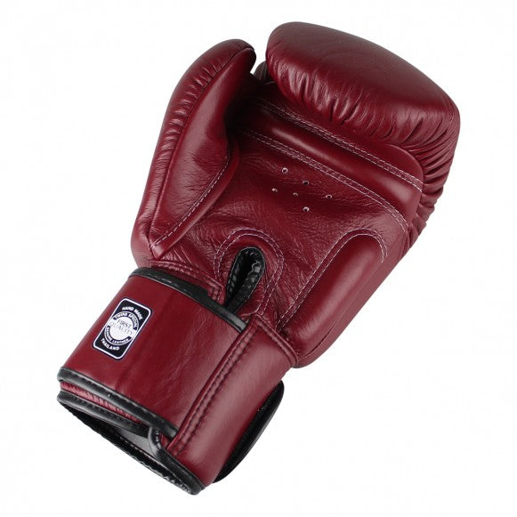 Twins Boxhandschuhe BGVL 3 Leder Weinrot