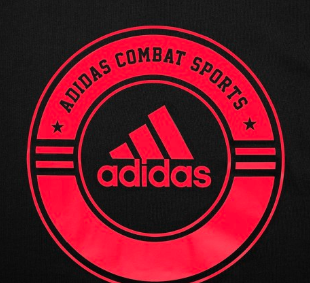 adidas T-Shirt Combat Sports black/red