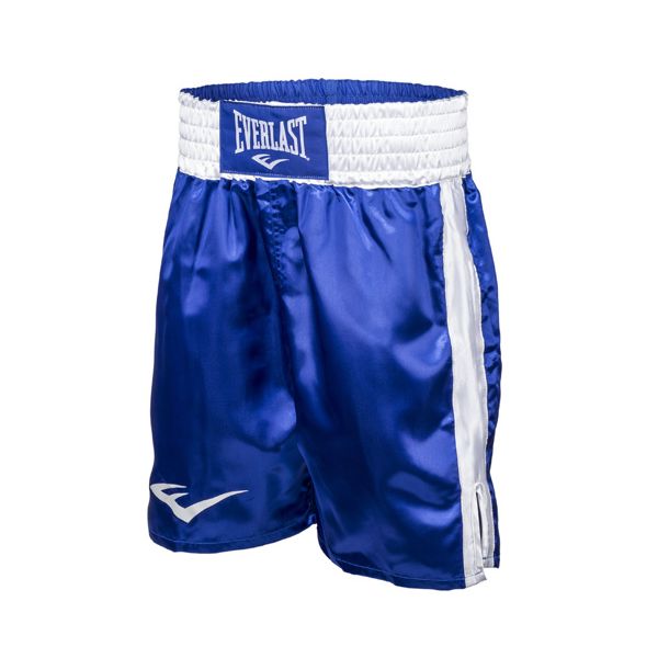 Everlast Boxing Trunks 23 In , BlU/WH