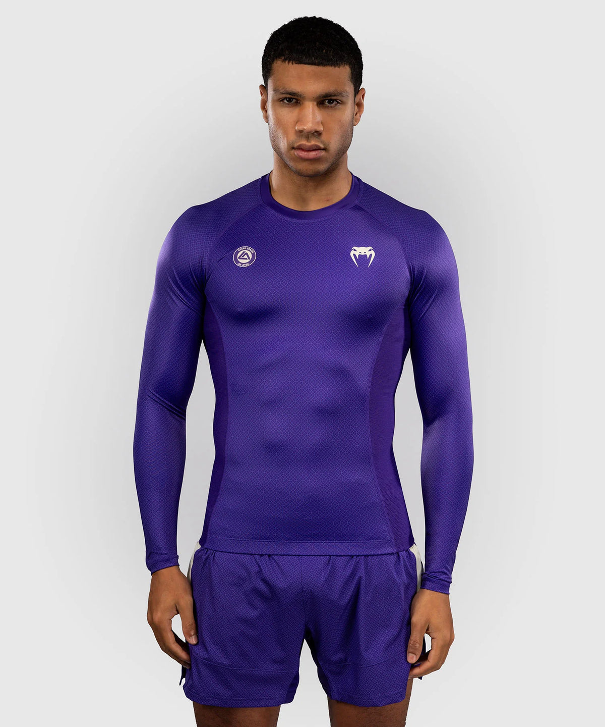 Venum x Roger Gracie Academy Langarm Rashguard - Lila