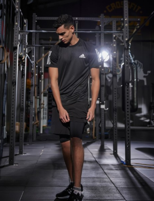adidas BOXWEAR TECH T-Shirt black/white