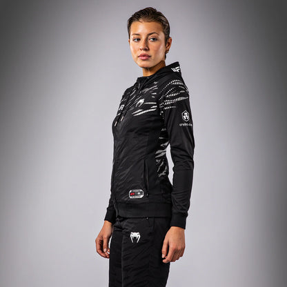 VENUM Zip Hoody, UFC Fusion Authentic Fight Night, schwarz-weiß Woman