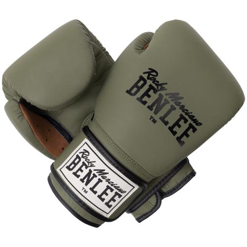 Benlee Evans Boxhandschuhe aus Leder Navy Green