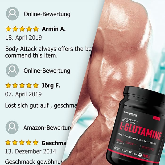 100% PURE L-GLUTAMINSÄURE (1kg)