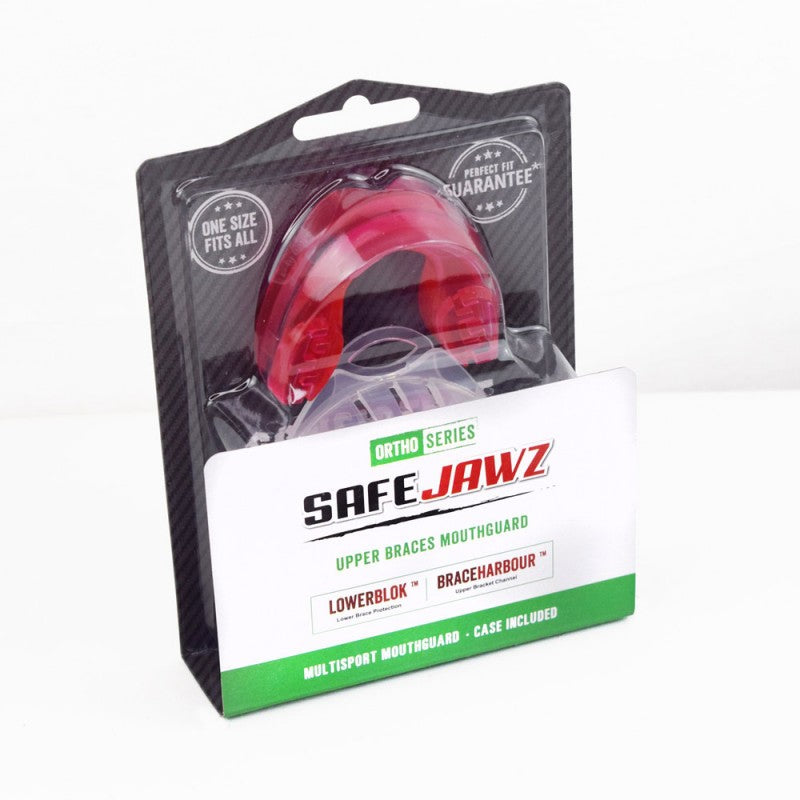 Safejawz Ortho Series Zahnspangen Zahnschutz Ice Pink