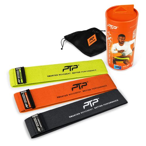 MICROBANDX TRIPLE PACK Multicolour Woven Resistance Loop Set