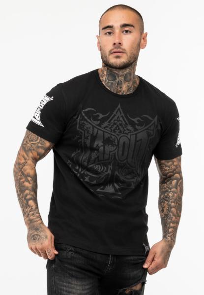 ACE OF SPADES Herren T-Shirt normale Passform black white