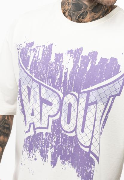 CF TEE Herren T-Shirt Oversize White/Lilac