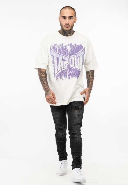 CF TEE Herren T-Shirt Oversize White/Lilac