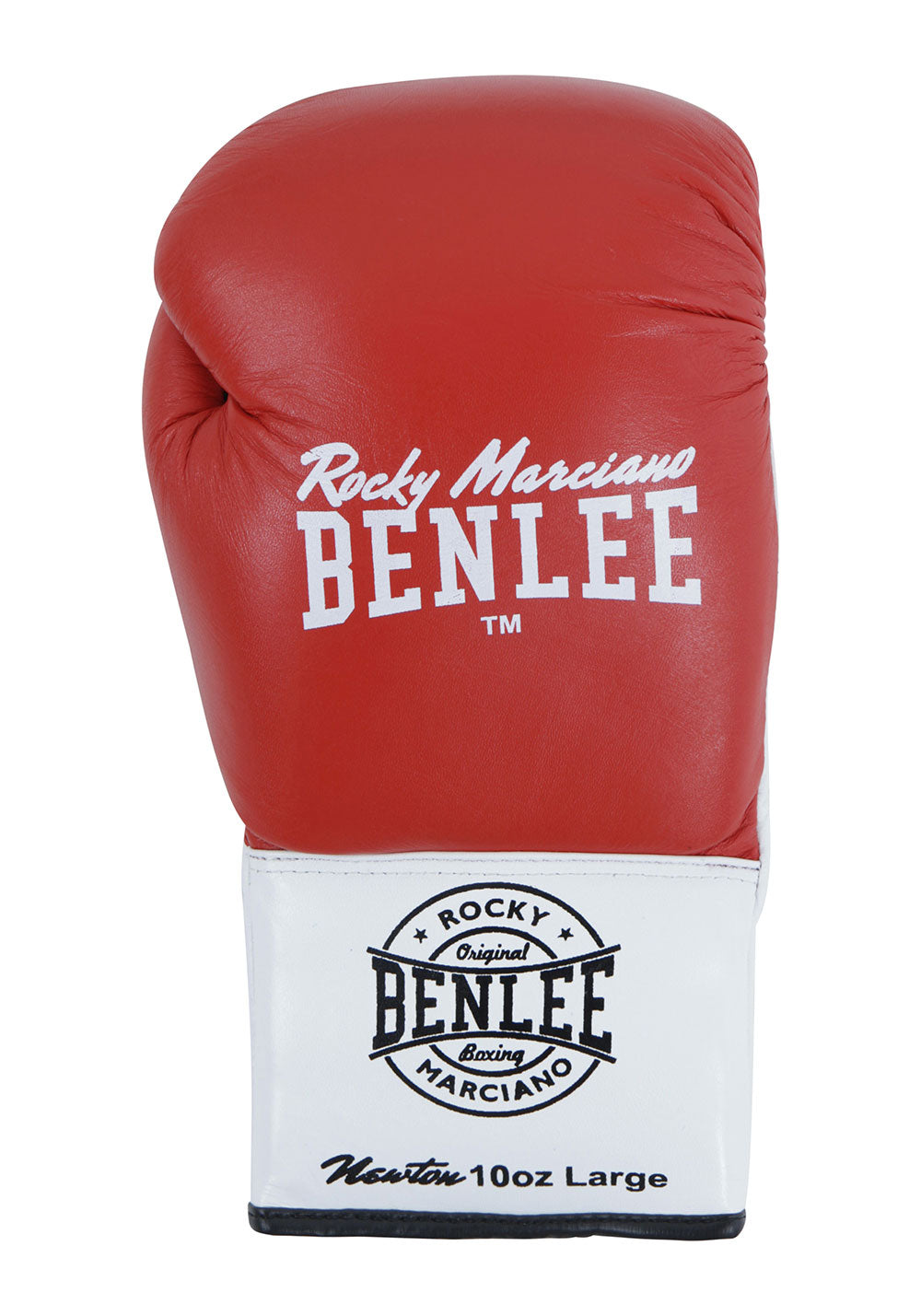 Benlee Newton Boxhandschuhe aus Leder Rot/Weiß