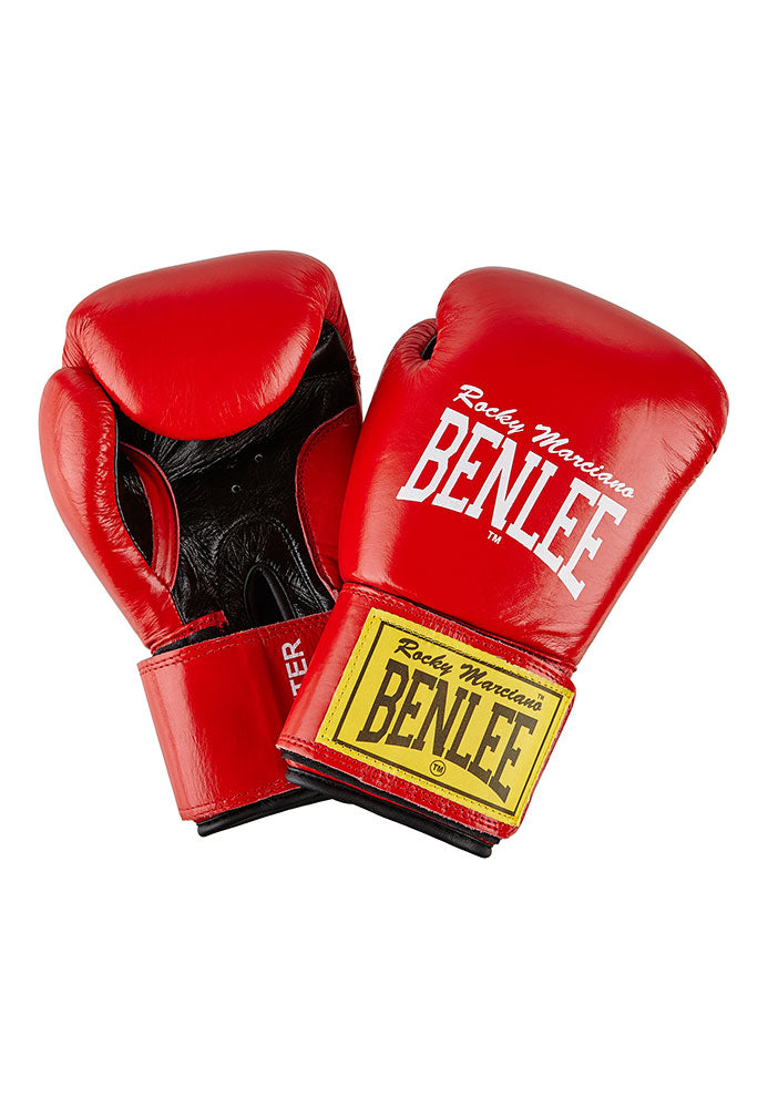 Benlee Fighter Boxhandschuhe aus Leder Rot