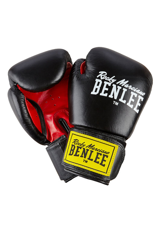 Benlee Fighter Boxhandschuhe aus Leder Schwarz
