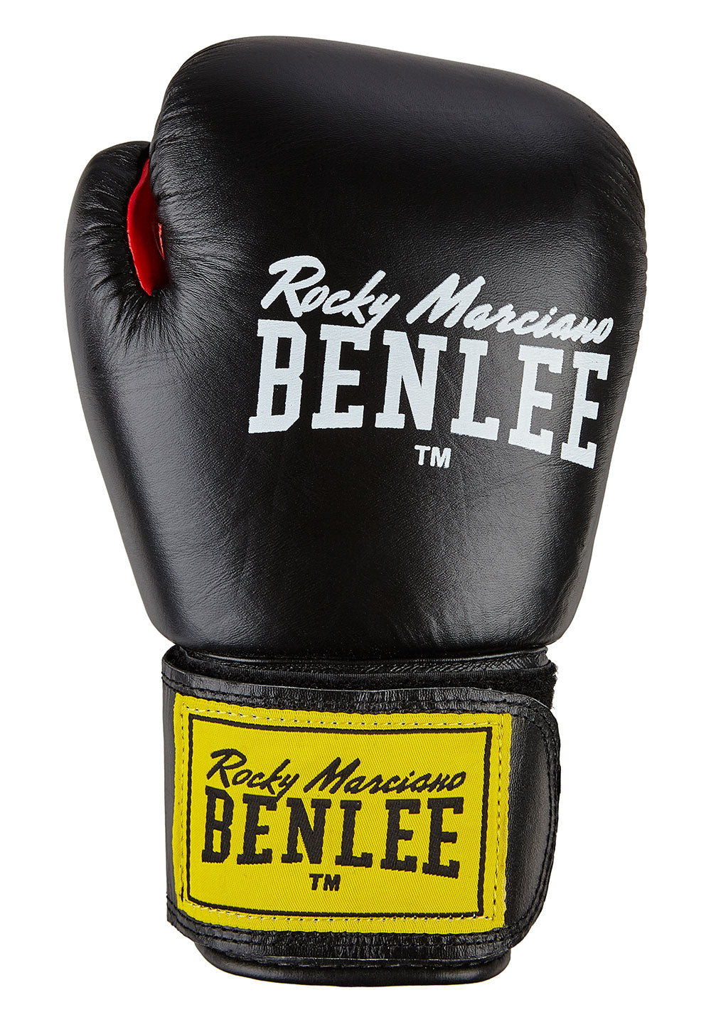 Benlee Fighter Boxhandschuhe aus Leder Schwarz