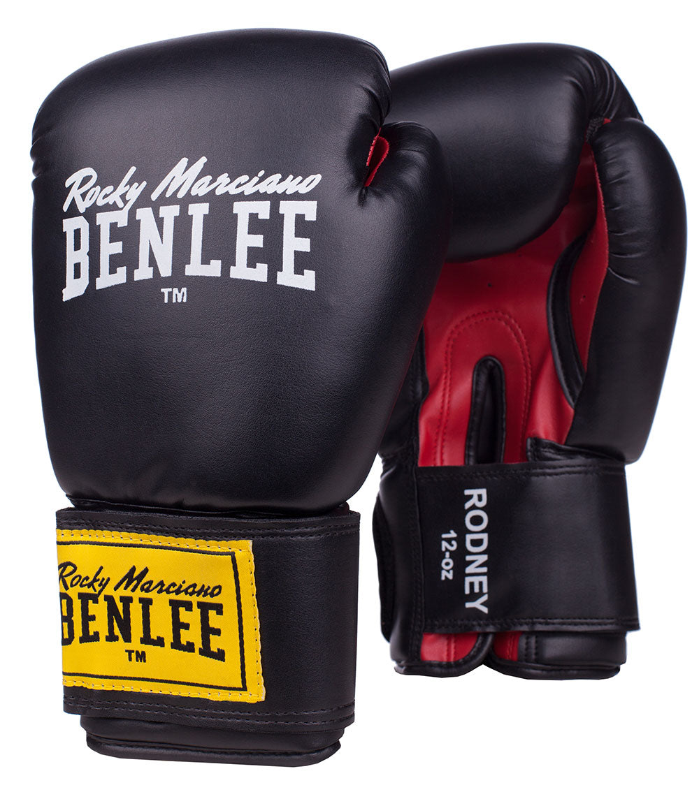 Benlee Rodney Boxhandschuhe aus Kunstleder Schwarz