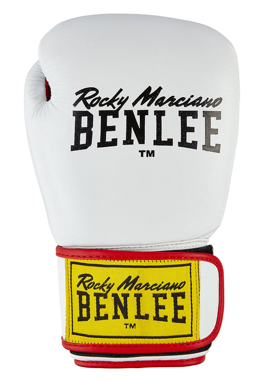 Benlee Draco Boxhandschuhe aus Leder Weiß/Schwarz