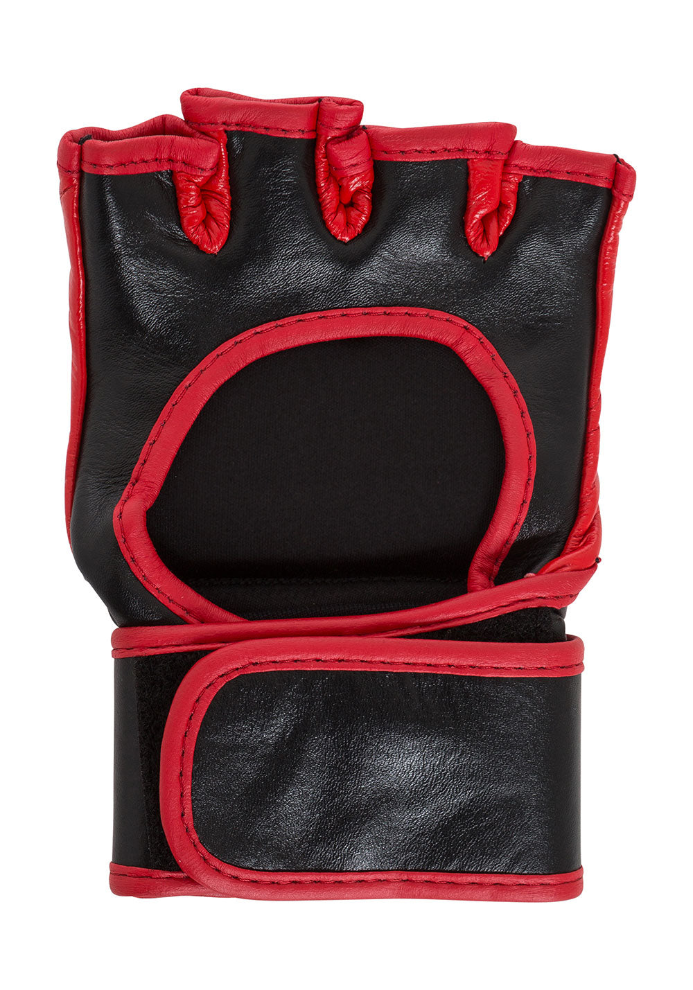 Benlee Drifty MMA-Handschuhe aus Leder Schwarz Rot