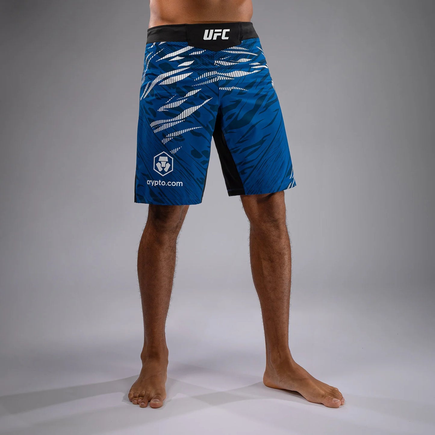 UFC Fusion by Venum Authentic Fight Night Herren Fight Short - Long Fit - Blau