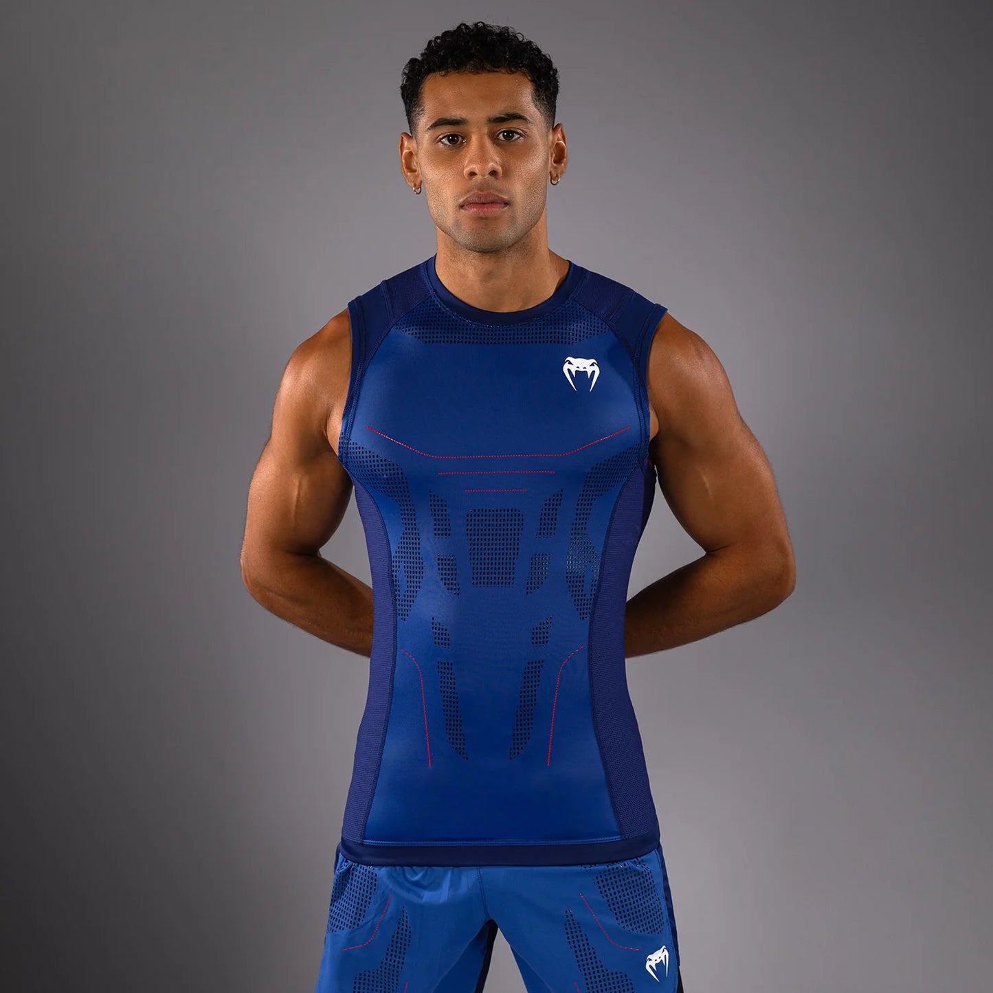 Venum Technical 3.0 Ärmelloses Rashguard - Nachtblau