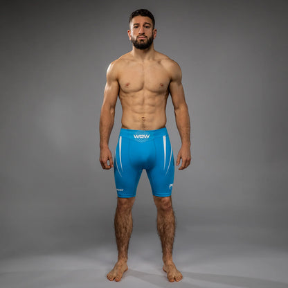 Venum x WOW FC Herren Vale Tudo Shorts - Pacific Blue