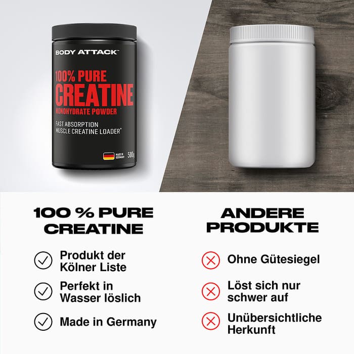 100% PURE CREATINE (500 g)