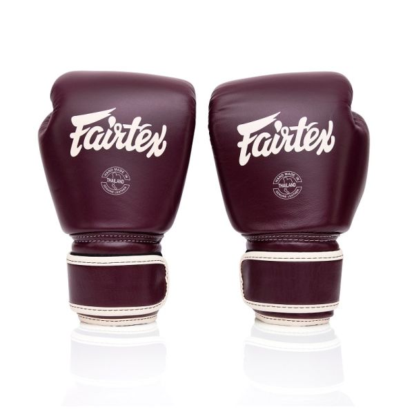 Fairtex (Kick)Boxhandschuhe RL Maroon Thailand ist das Mutterland und die Hauptstadt des „Muay Thai“