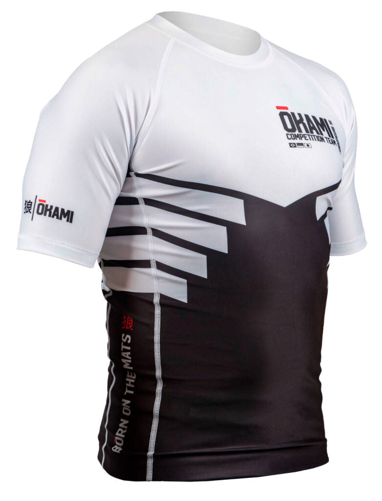 OKAMI Rashguard Competition Team White