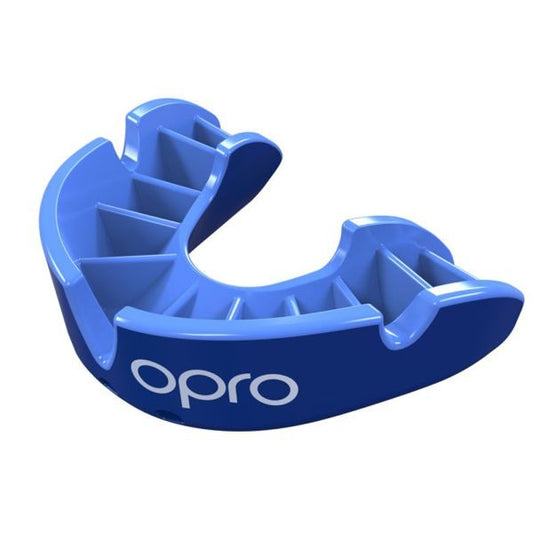 Opro Mundschutz Self-fit Silver Junior blau self fit