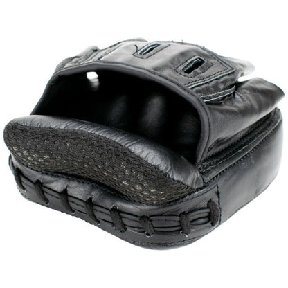 Super Pro Combat Gear Focus Target Handschuhe Leder Schwarz/Weiß