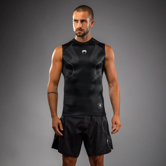 Venum Nexus Ärmelloses Rashguard – Schwarz/Silber