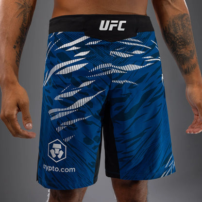 UFC Fusion by Venum Authentic Fight Night Herren Fight Short - Long Fit - Blau
